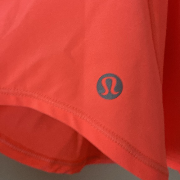 Lululemon Athletica Reflector Neon Pink/Orange Criss-Cross Back Top - Picture 13 of 13